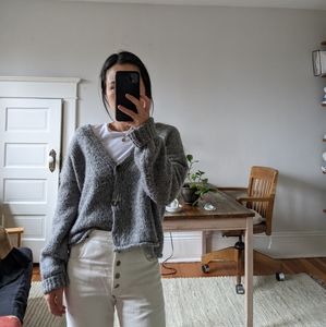 Urban Outfitters Gray Knit Cardigan